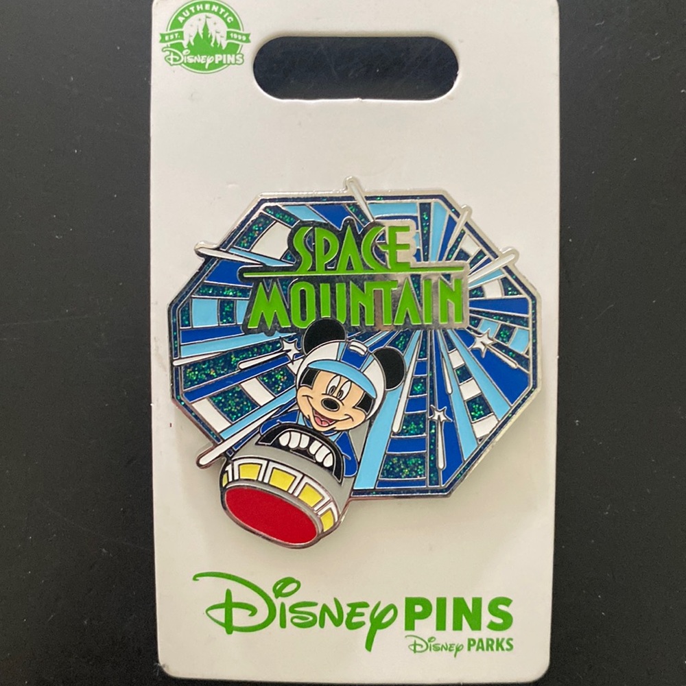 Space Mountain Mickey Disney Pin